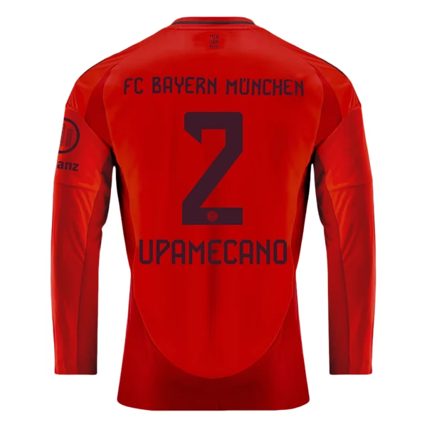 Prima Maglia Upamecano Bayern Monaco 2024/2025 Manica Lunga